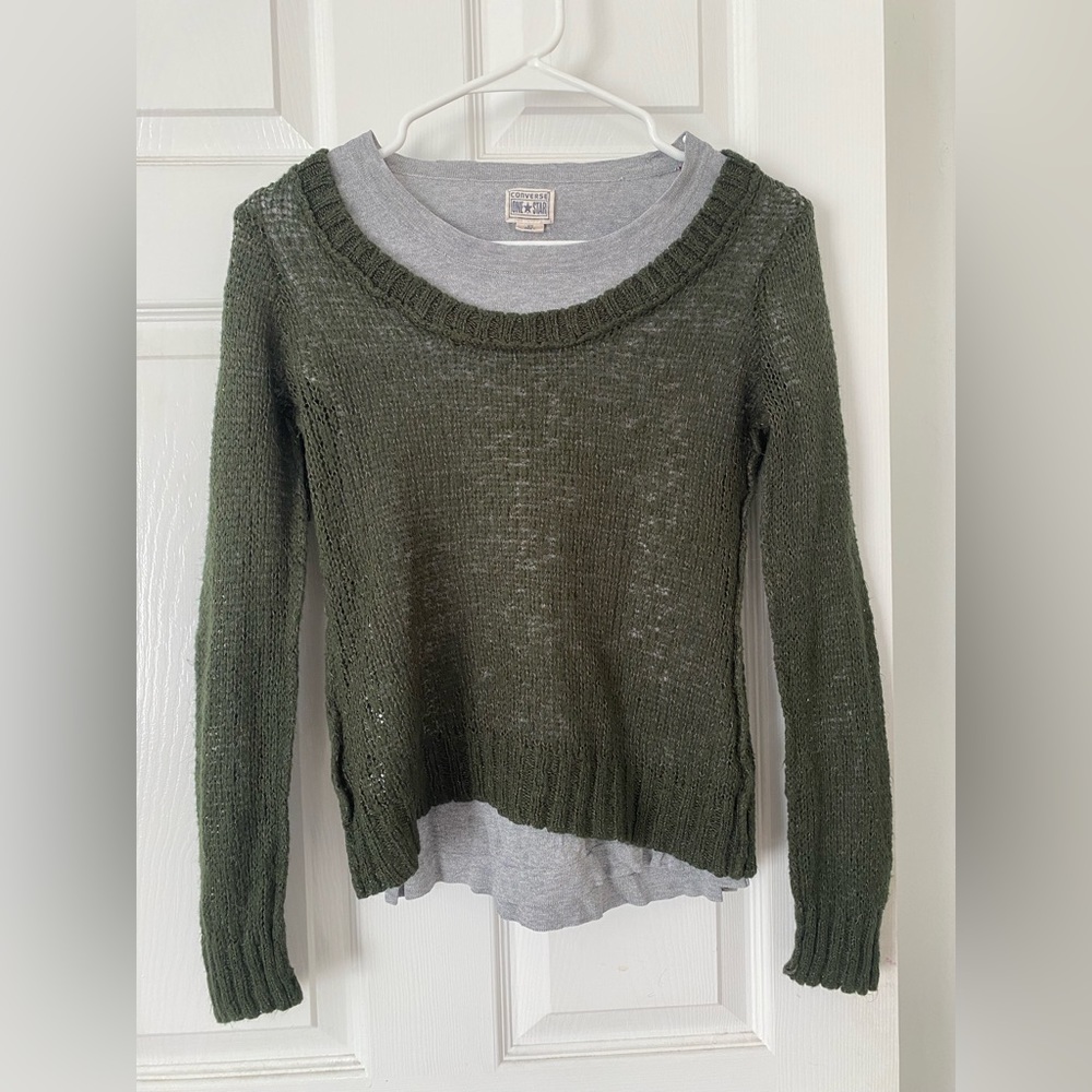 Converse Sweater Top!